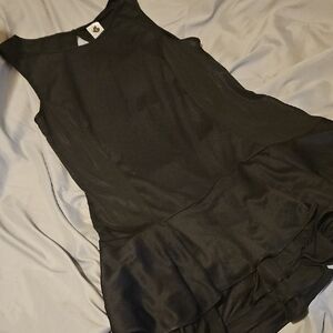 Spirit Black Ruffle Dress